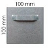 Attache adhésive 100x100mm