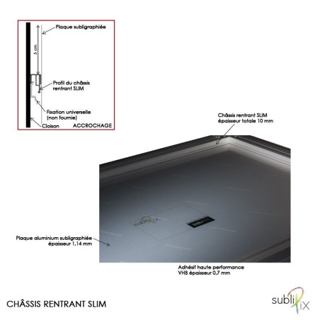 Châssis rentrant SLIM