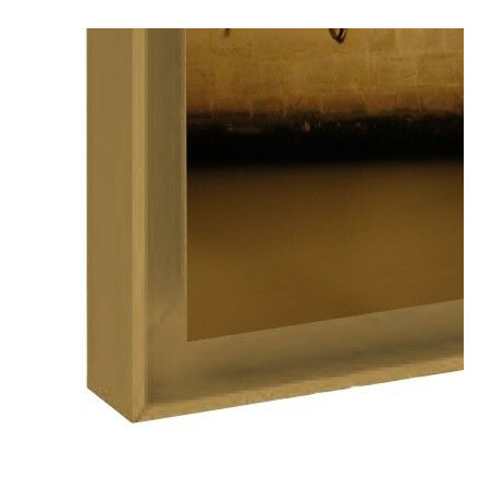 Caisse américaine Anodisé or satiné 30x40cm